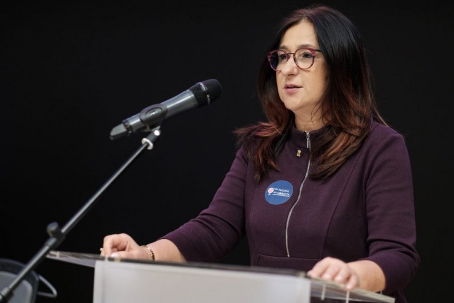 Prorektorka Beata Mikołajczyk Fot. Adrian Wykrota