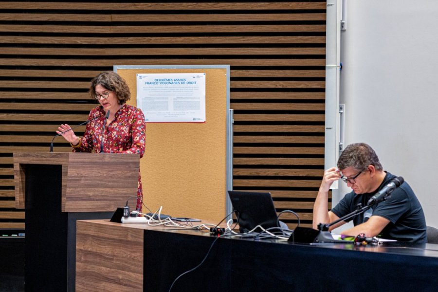 Prof. Alain Supiot wziął udział w seminarium na zaproszenie prof. Anny Musiały z Centrum Humanistyki Otwartej UAM