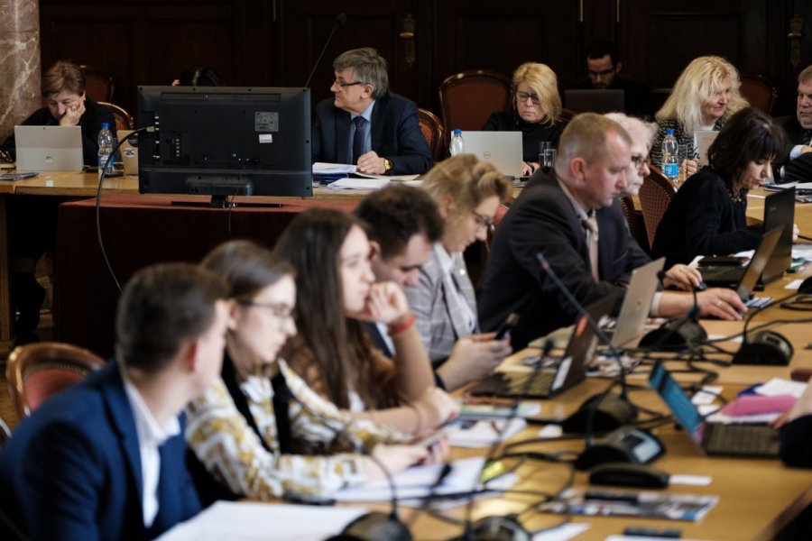 Senat UAM, fot. Adrian Wykrota