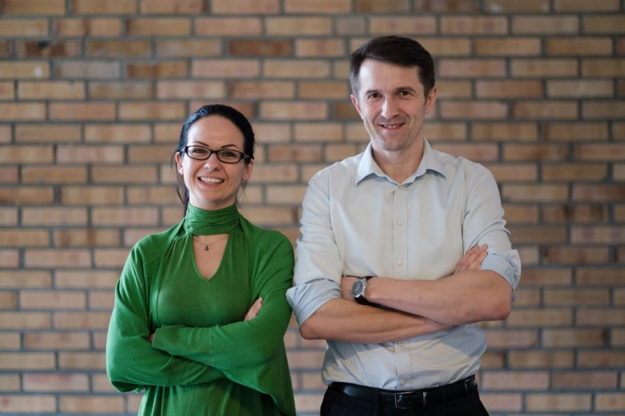 Dr Paula Dobosz i dr Paweł Zawadzki, fot. Adrian Wykrota