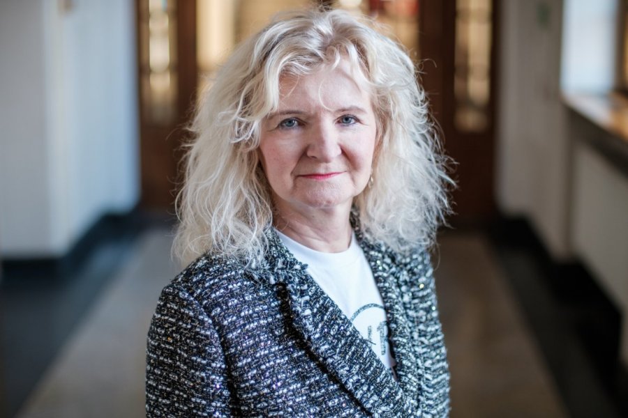 prof. Katarzyna Dziubalska-Kołaczyk, fot. Adrian Wykrota