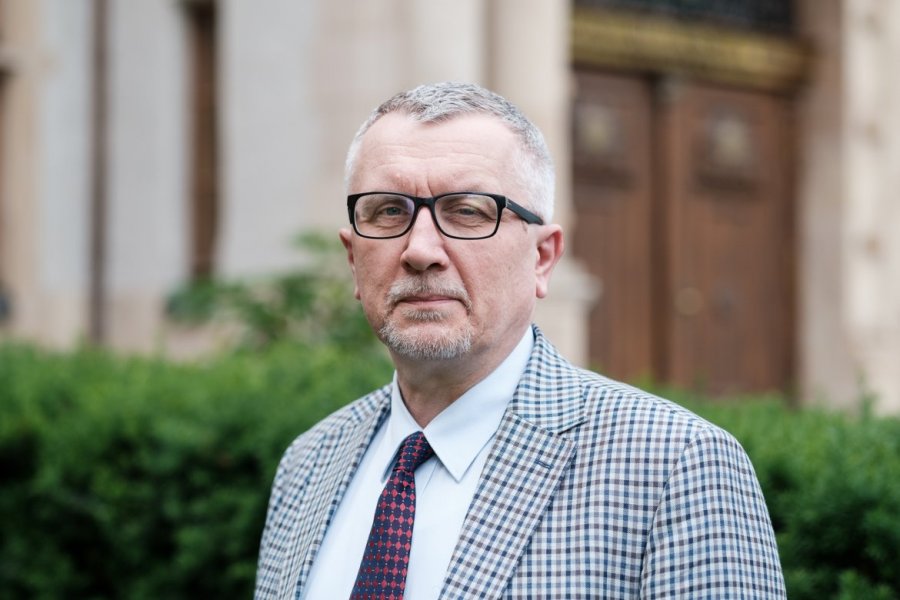 Prorektor Rafał Witkowski  Fot. Adrian Wykrota