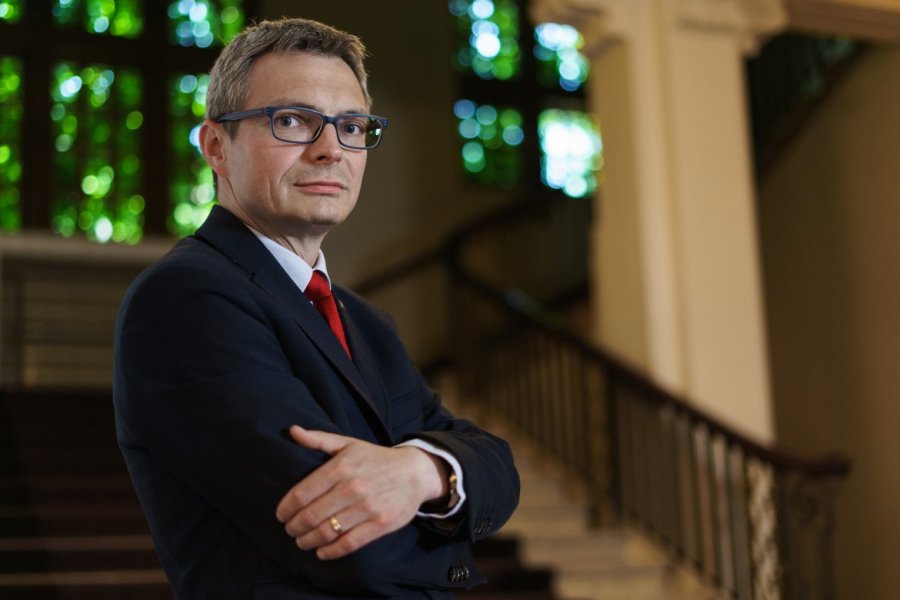 Kanclerz UAM dr Marcin Wysocki, fot. Adrian Wykrota