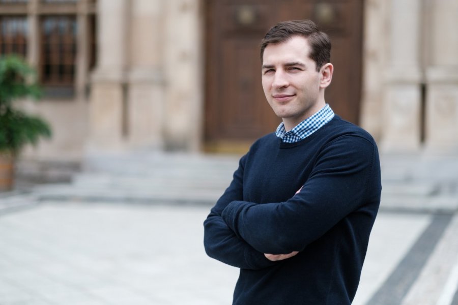 Dr Robert T. Tomczak, fot. Adrian Wykrota