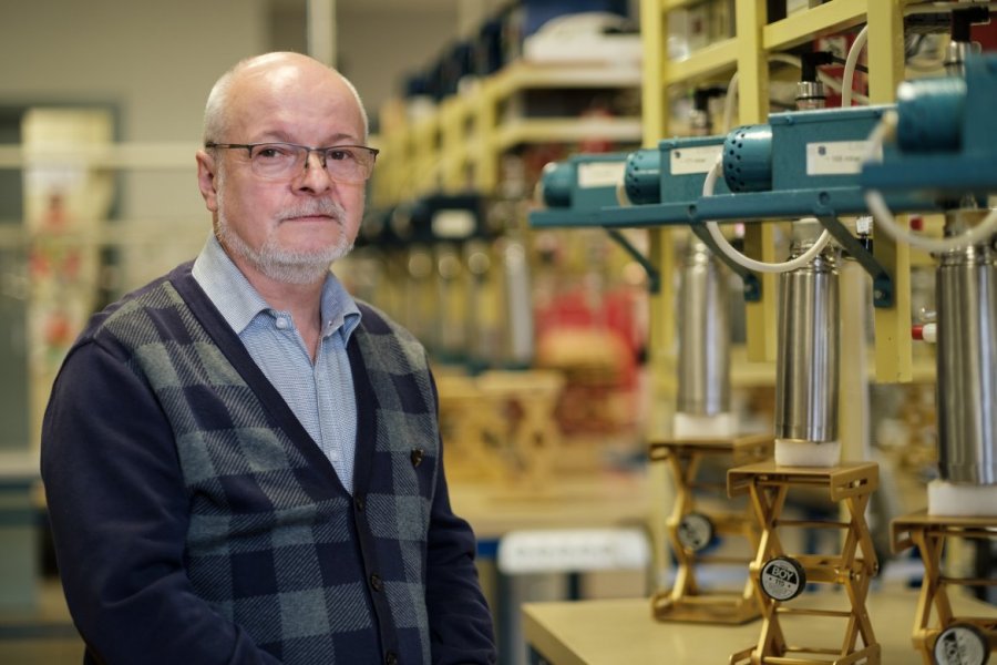 Prof. Tomasz Goslar Fot. Adrian Wykrota