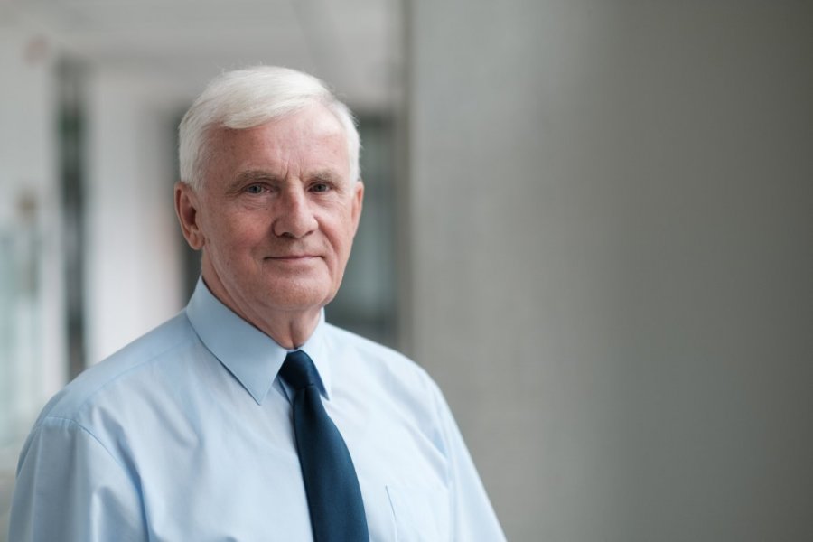 Prof. Jerzy j. Langer  Fot. Adrian Wykrota