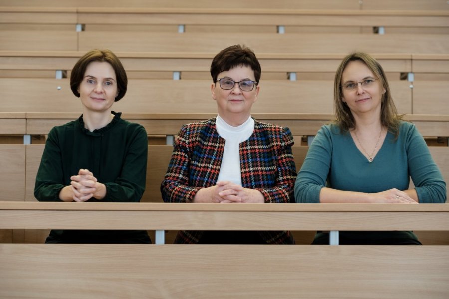 Emilia Soroko, Lidia Cierpiałkowska, Dominika Górska Fot. Adrian Wykrota