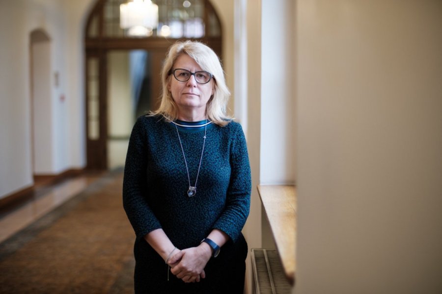 Rektor prof. Bogumiła Kaniewska