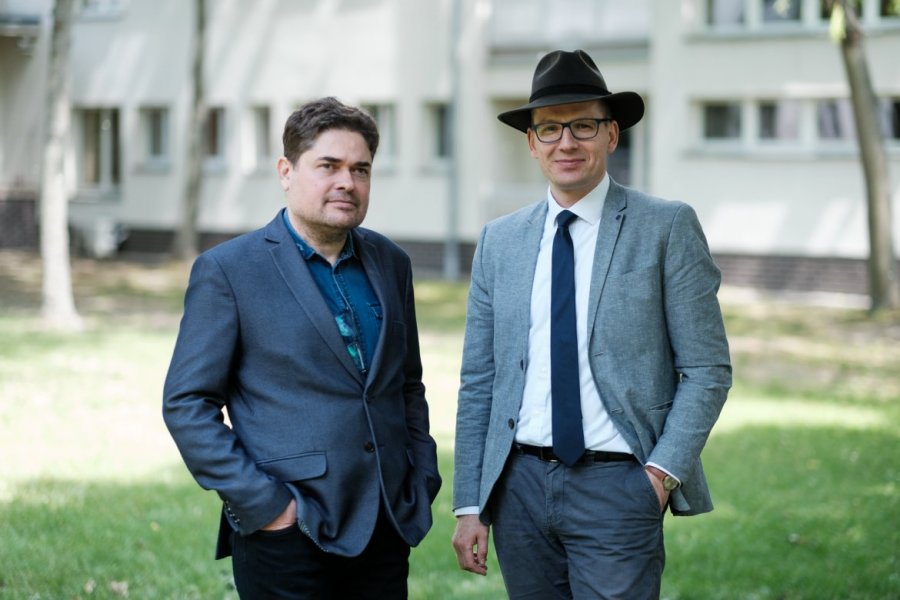 Prof. Marek Nowak i prof. Jakub Isański, fot. Adrian Wykrota