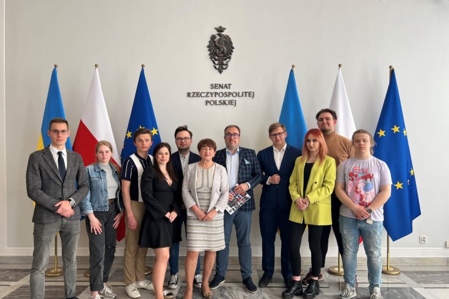 KNMP z wiytą w Senacie