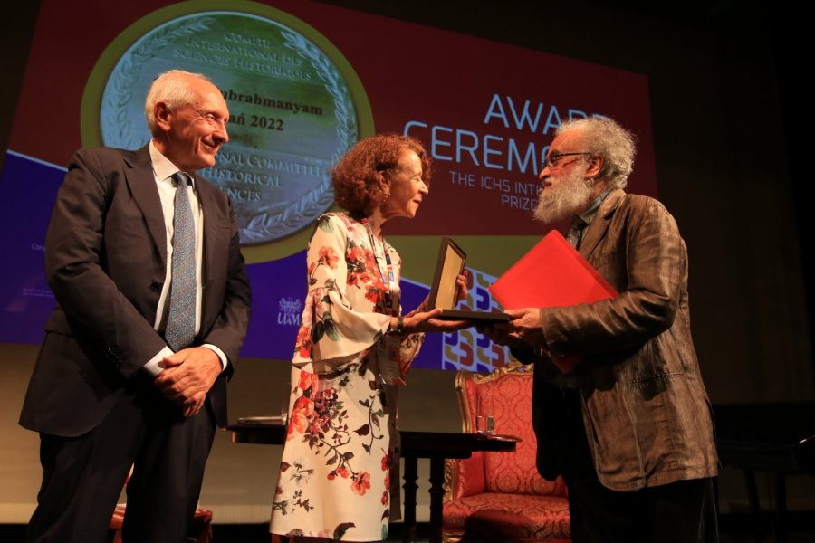 Prof. Sanjay Subrahmanyam odbiera historycznego nobla, fot. Przemysław Stanula