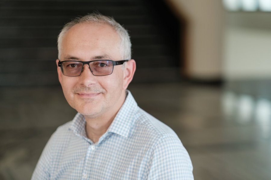 Prof. Piotr Podlipniak  Fot. Adrian Wykrota