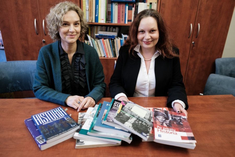 pProf. UAM Daria Hejwosz-Gromkowska i dr Dobrochna Hildebrandt-Wypych, fot. Adrian Wykrota