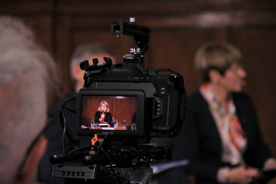 Q&A z gronem rektorsko-kanclerskim, fot. Przemysław Stanula