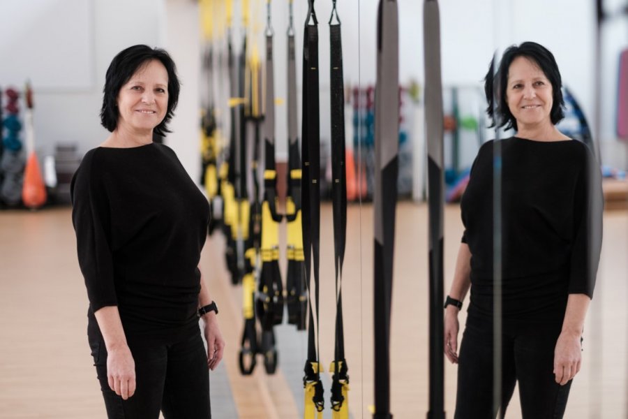 Violetta Prusińska radzi jak dbać o kręgosłup, fot. Adrian Wykrota