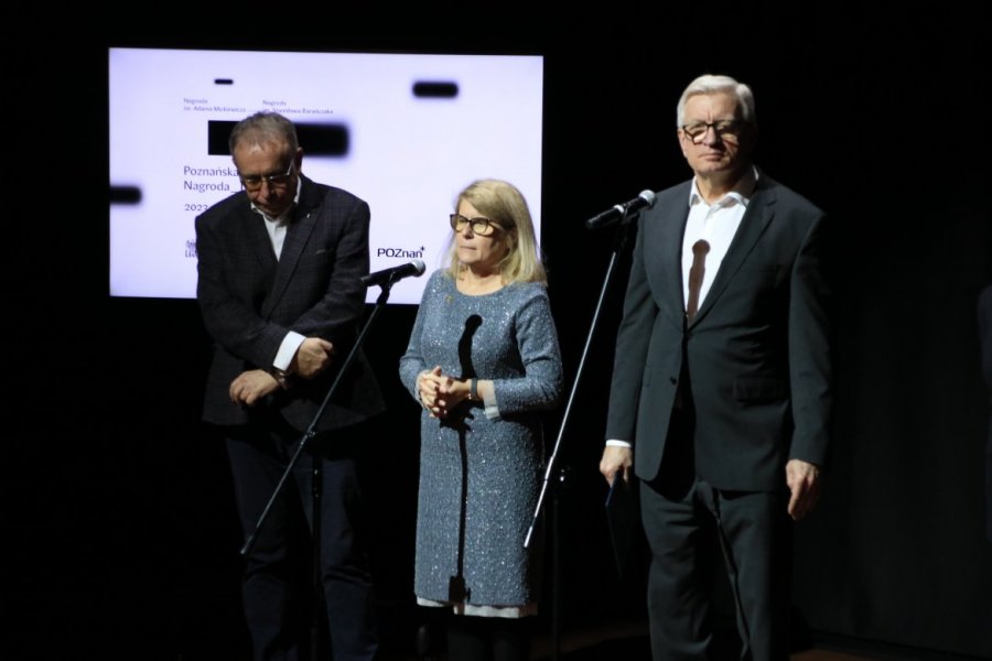 Ogłoszenie nazwiska laureatki Nagrody im. Adama Mickiewicza. Fot. Przemysław Stanula