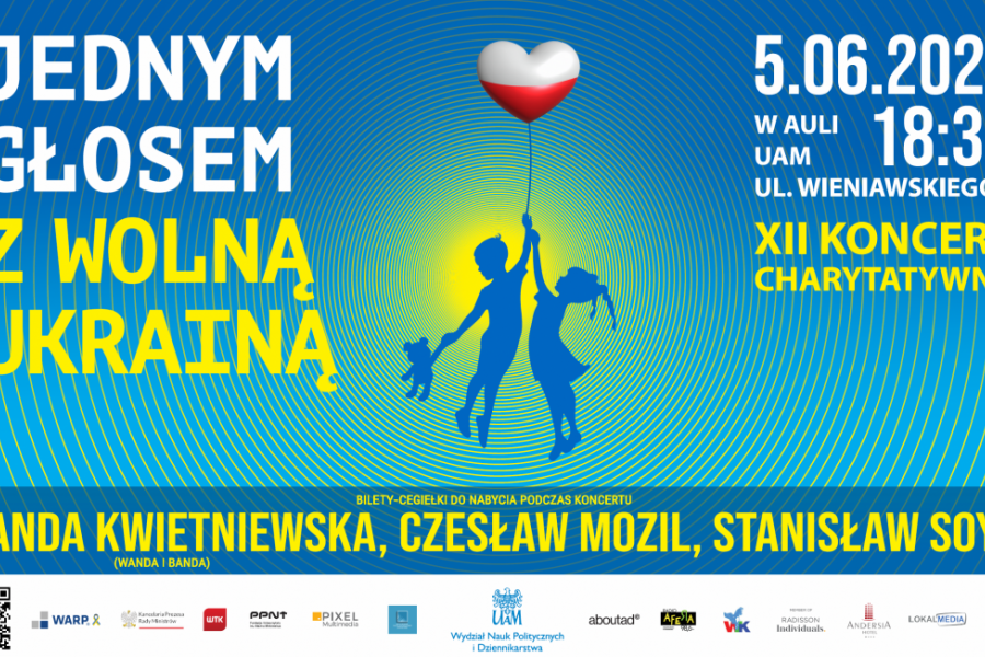 XII Koncert Charytatywny „Jednym głosem z wolną Ukrainą”