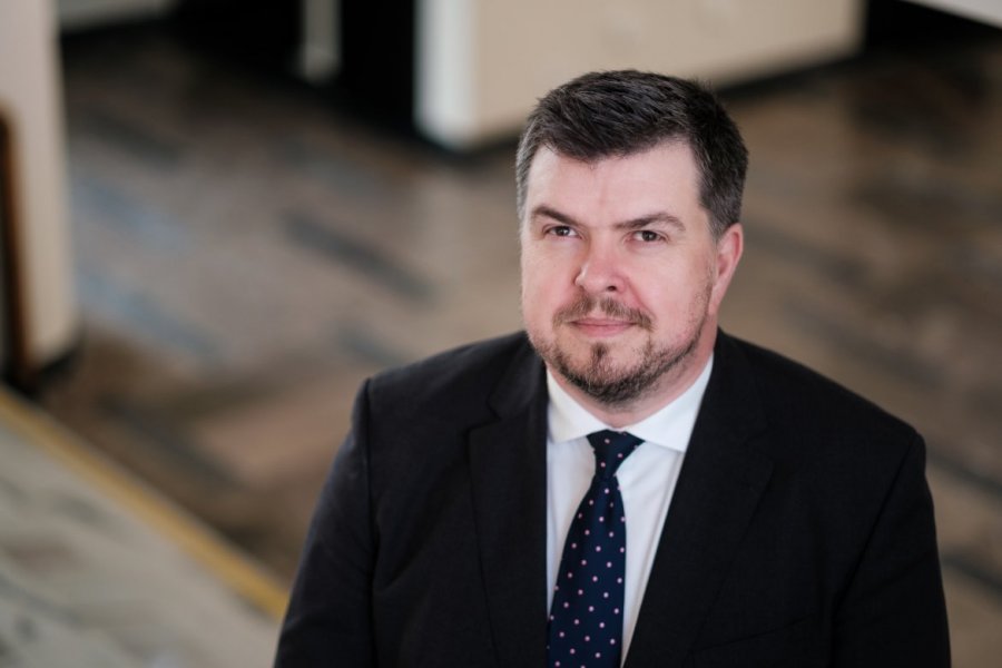 prof. UAM Krzysztof Hajder Fot. Adrian Wykrota