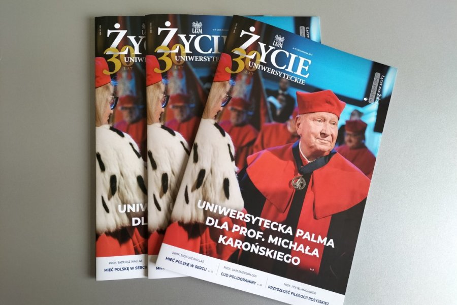 Listopadowy numer Życia Uniwersyteckiego