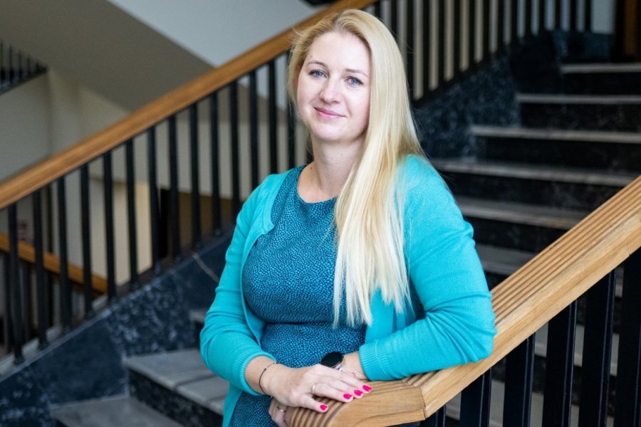 Prof. UAM Karolina Lewińska, fot. Adrian Wykrota