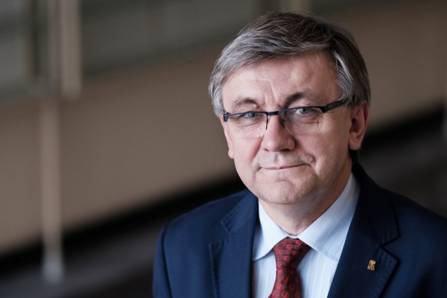 prof. Tadeusz Wallas Fot. Adrian Wykrota