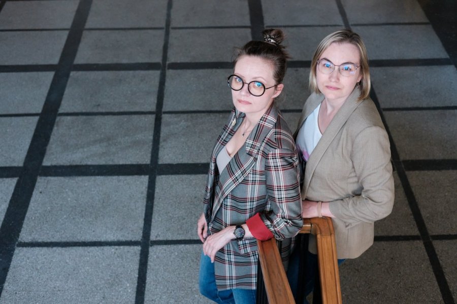 Doktor Paulina Suchowska-Ducke i dr Milena Danielewska-Teska, fot. Władysław Gardasz