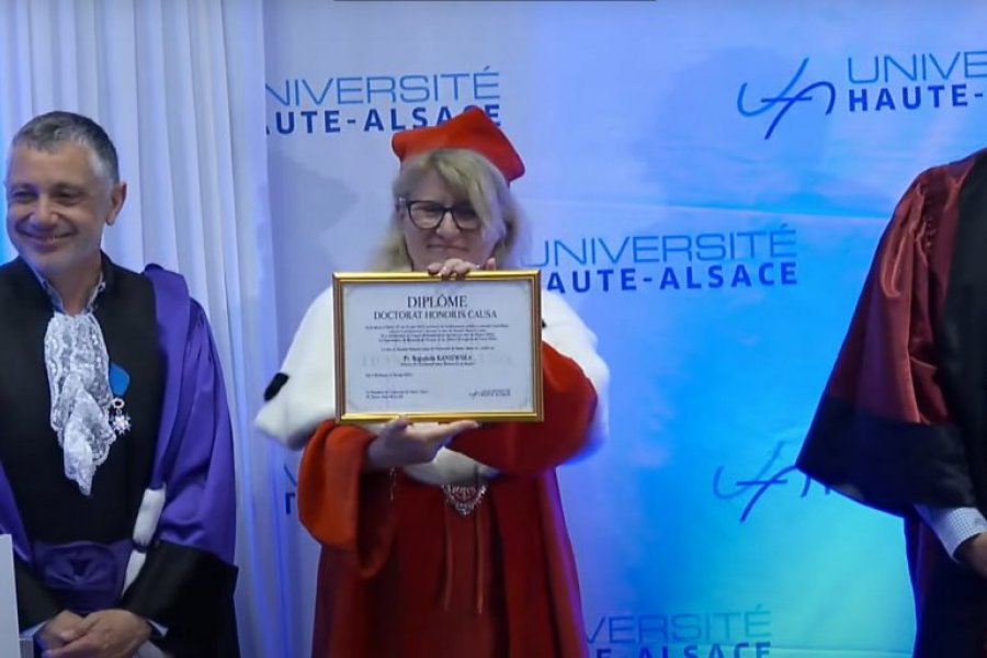 Prof. Bogumiła Kaniewska doktorem honoris causa