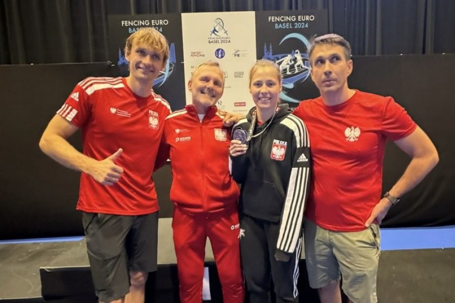 Julia Walczyk-Klimaszyk z brązem ME