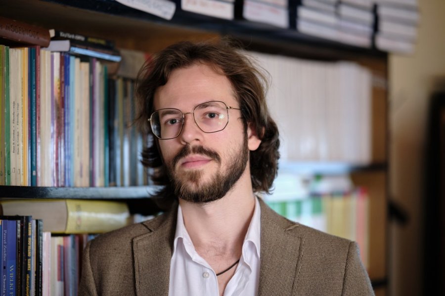 Dr Dawid Rogacz. Fot. Władysław Gardasz