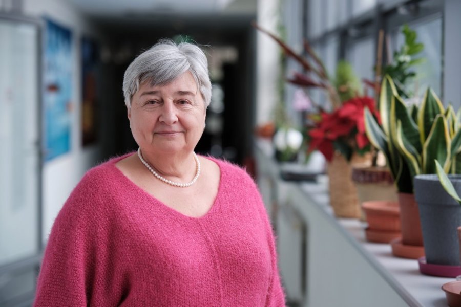 Prof. Zofia Szweykowska – Kulińska, fot. Władysław Gardasz