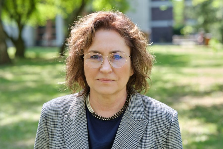 Prof. UAM Lucyna Bakiera, fot. Władysław Gardasz